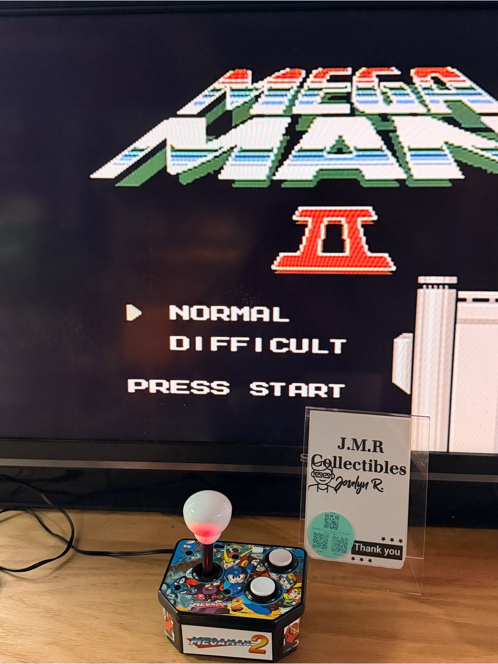 Mega Man 2 Plug & Play TV Arcade Joystick Controller – Tested & Working!